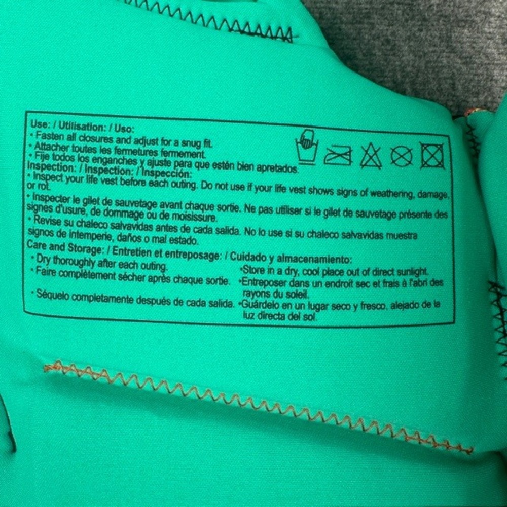Hyperlite Youth Life Vest USCG Approved Multi-Color Biolite Jacket 55-88lb 3237 - Picture 5 of 7